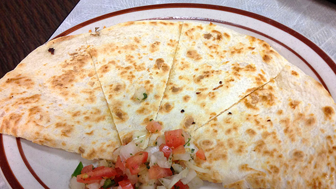 QUESADILLA DE QUEIJO